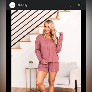 Pink Lily Mauve Lounge set!